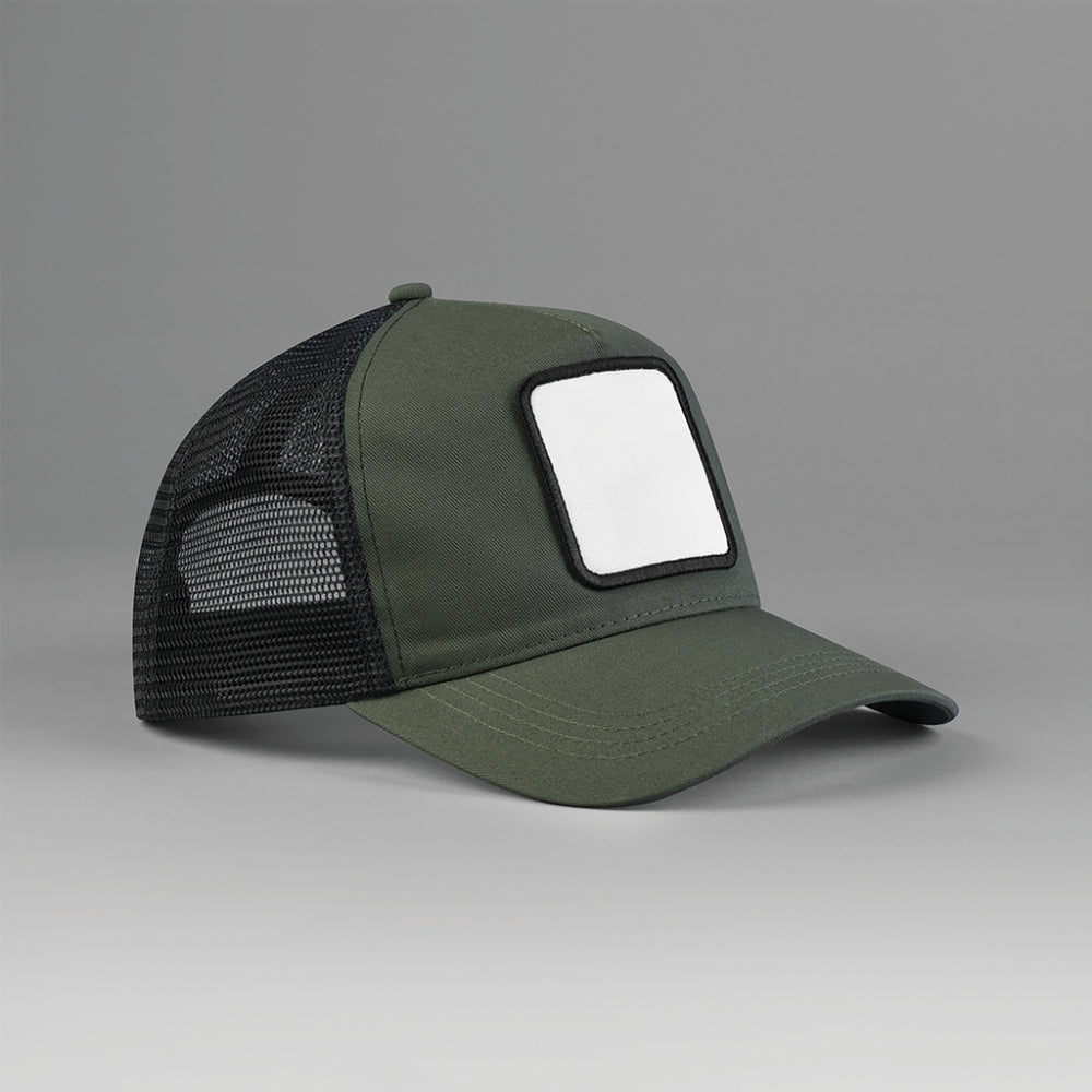 Casquette Chasseur Kaki avec patch Personnalisable