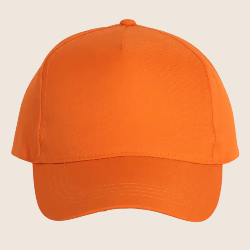 Casquette enfant Chasseur Orange Personnalisable