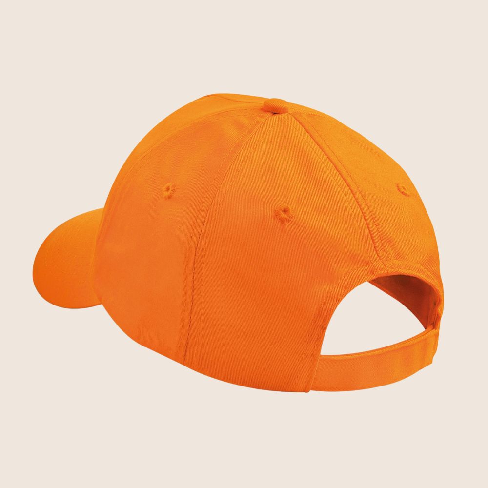 Casquette Chasseur Orange Personnalisable