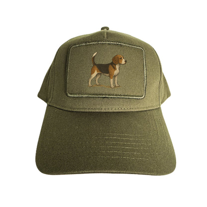 Casquette Adulte Chasseur Kaki avec patch amovible Personnalisable