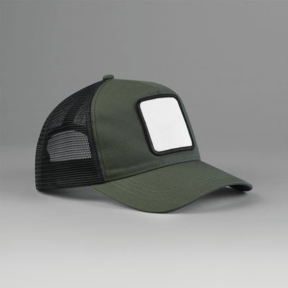 Casquette Chasseur Kaki avec patch Personnalisable