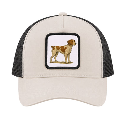 Casquette Chasseur Sable avec patch Personnalisable