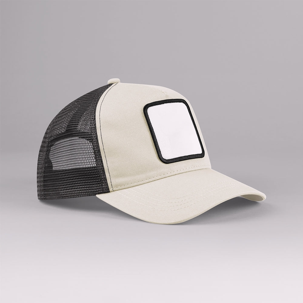 Casquette Chasseur Sable avec patch Personnalisable