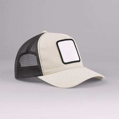 Casquette Chasseur Sable avec patch Personnalisable