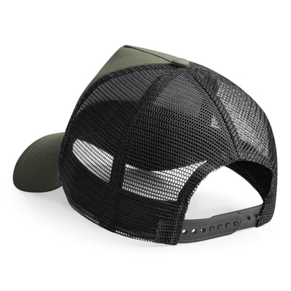 Casquette américaine enfant Pêcheur Kaki Personnalisable