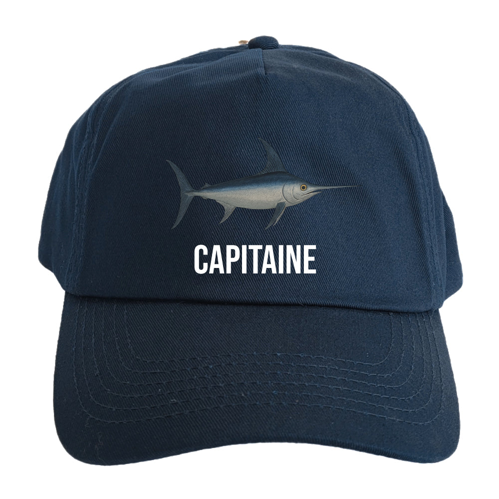 Casquette Adulte Pêcheur Navy Personnalisable