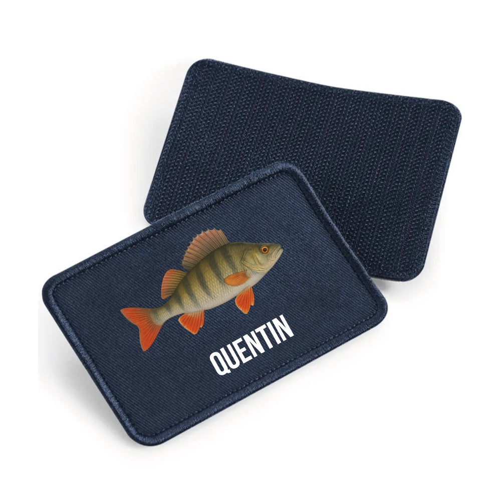 Patch Navy Pêcheur Personnalisable