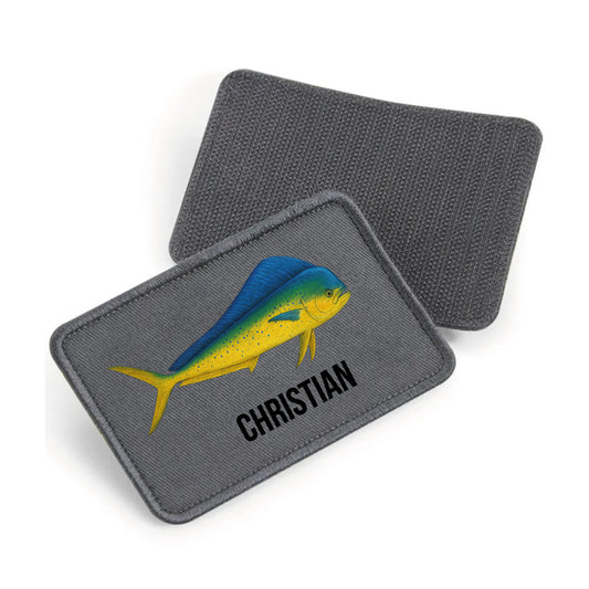 Patch Gris Pêcheur Personnalisable