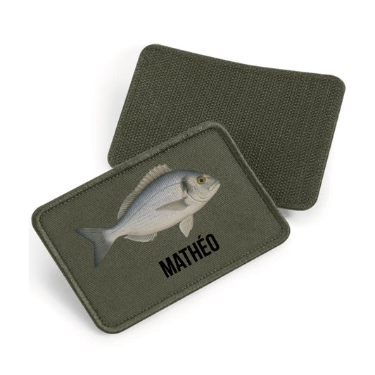Patch Kaki Pêcheur Personnalisable