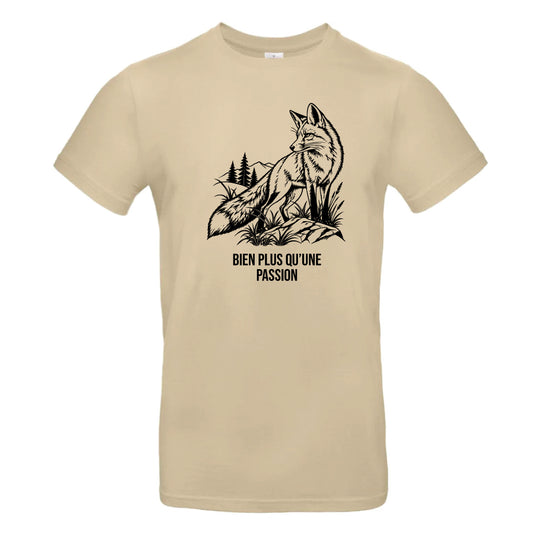 T-shirt Sable Chasseur Personnalisable - Renard