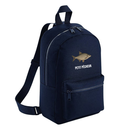 Petit sac à dos enfant Pêcheur Navy Personnalisable