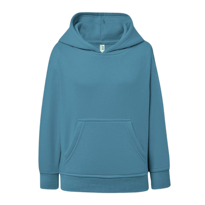 Sweat à Capuche bleu enfant pêche personnalisable