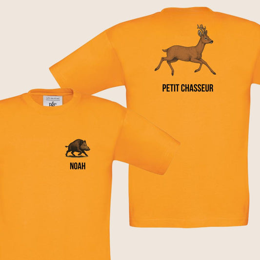 T-shirt enfant Chasseur Personnalisable