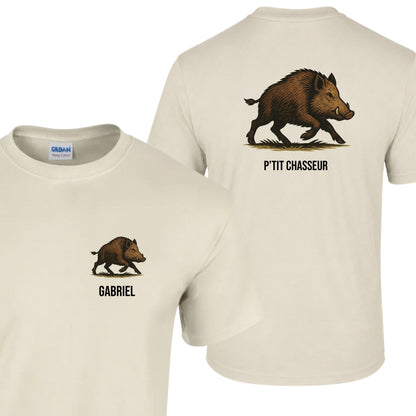 T-shirt enfant Sable Chasseur Personnalisable