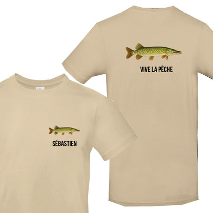 T-shirt Sable Pêcheur Personnalisable