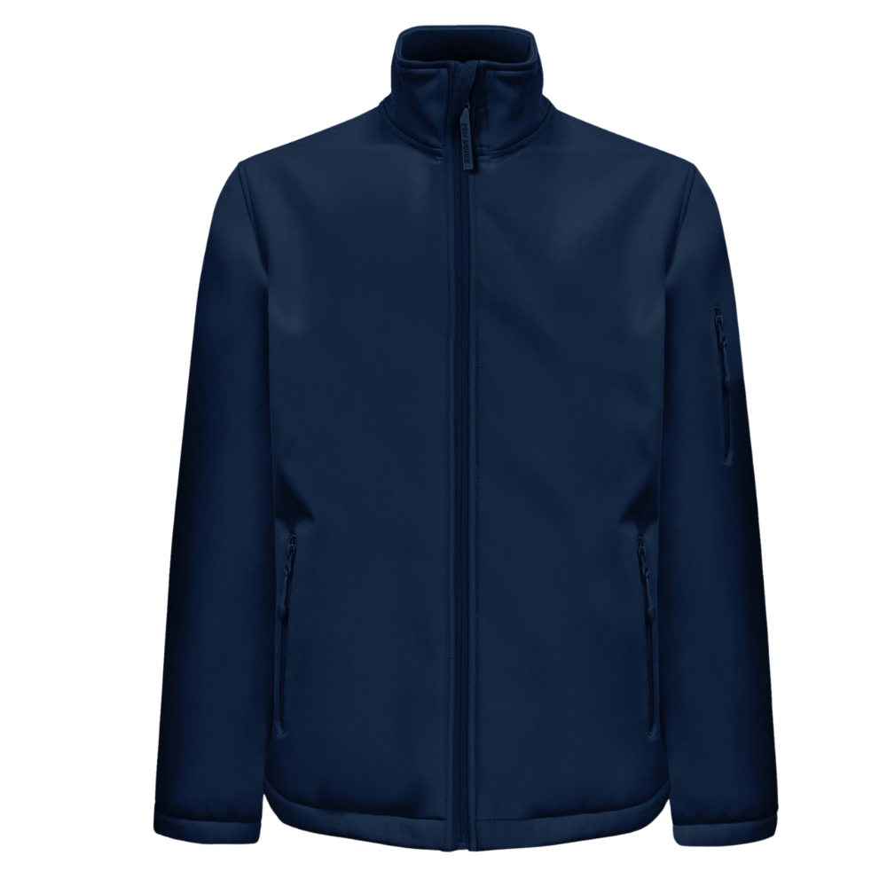 Veste navy Softshell pour Chasseur personnalisable