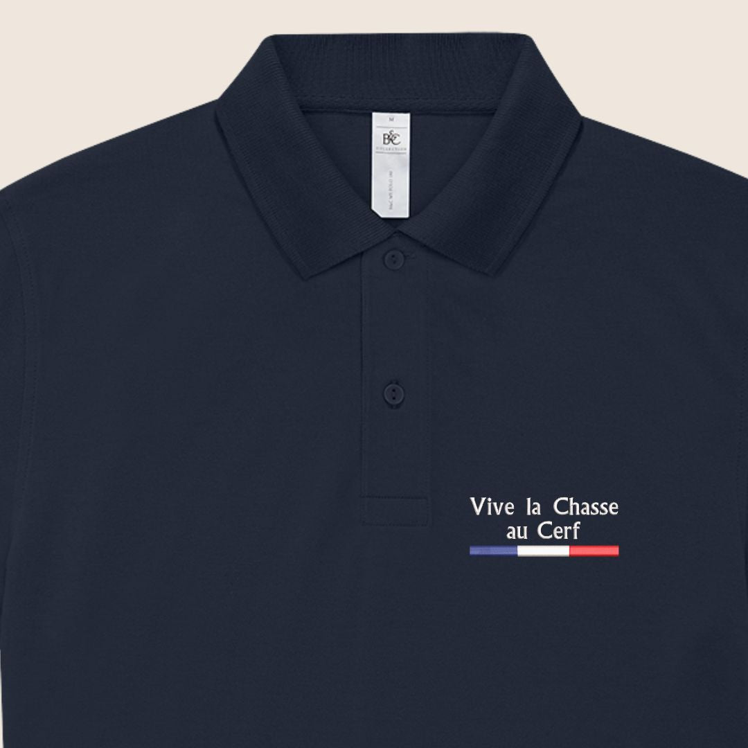 Polo Marine « Vive la chasse » - Gibiers