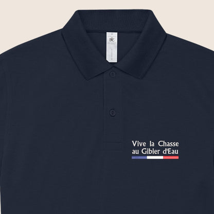 Polo Marine « Vive la chasse » - Gibiers