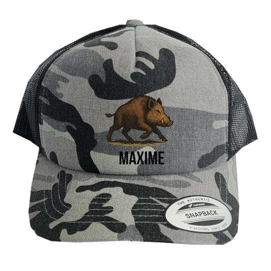 Casquette camouflage gris - Chasseurs