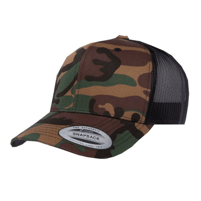 Casquette camouflage marron personnalisable - Chasseurs