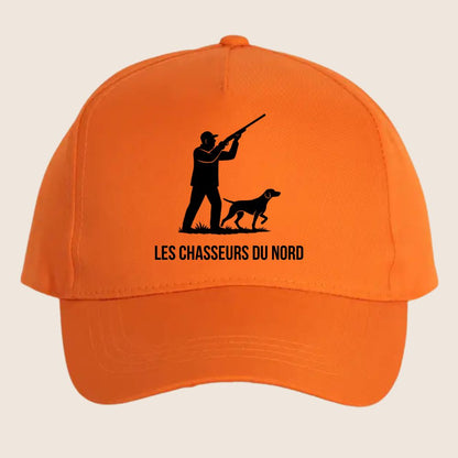 Casquette Chasseur Orange Personnalisable