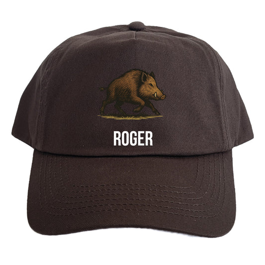 Casquette Chasseur Marron Personnalisable