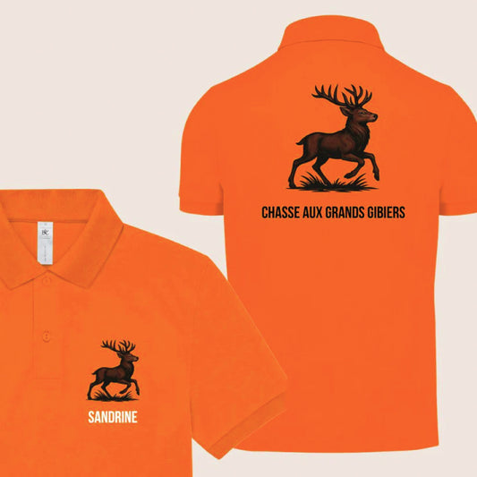 Polo Chasseur Personnalisable