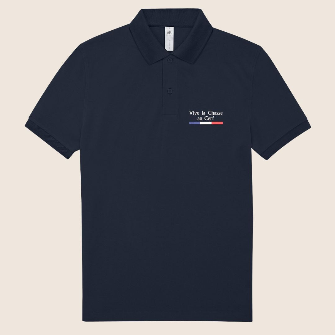 Polo Marine « Vive la chasse » - Gibiers