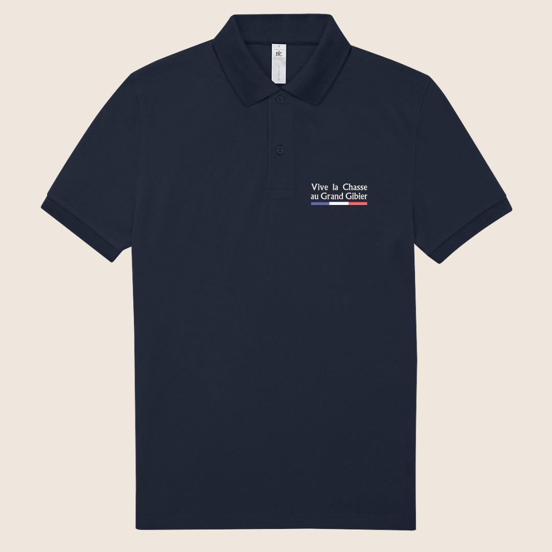 Polo Marine « Vive la chasse » - Gibiers