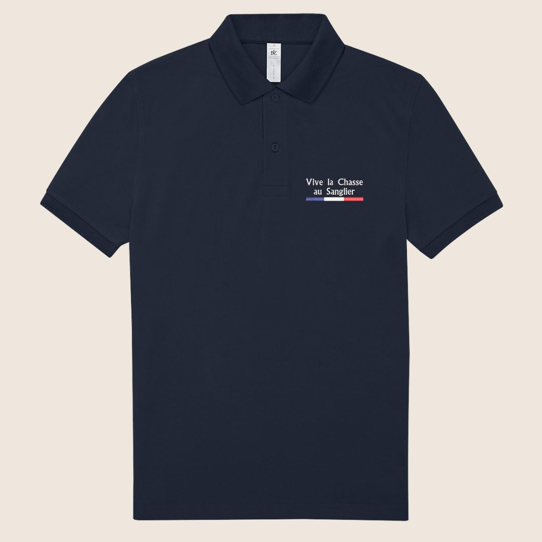 Polo Marine « Vive la chasse » - Gibiers