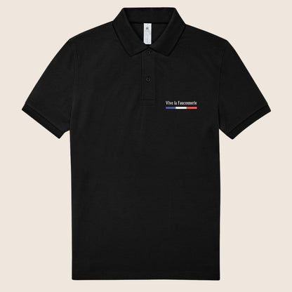 Polo Noir « Vive la chasse » - Mode de vie